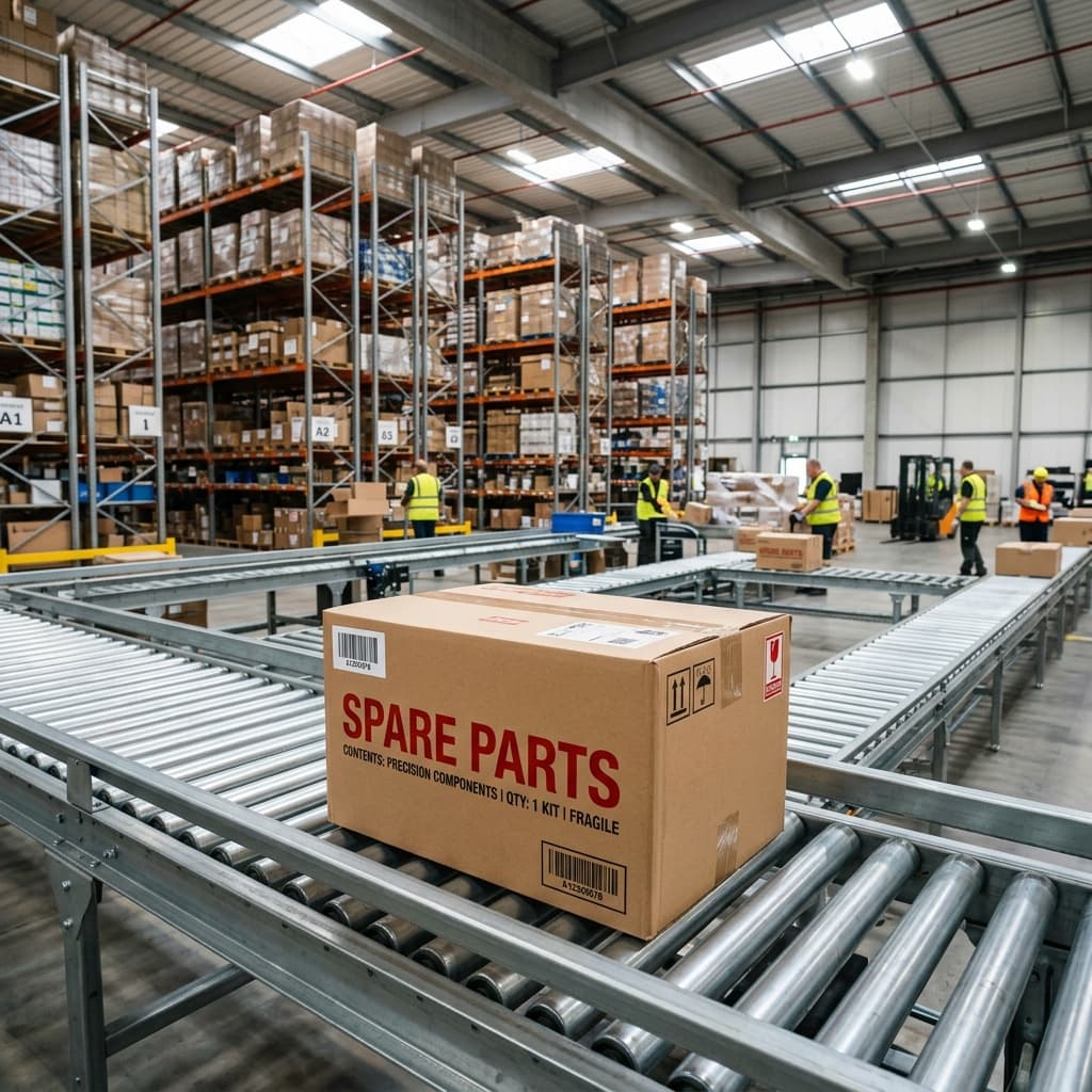 Automotive Spare Parts Conveyor Box