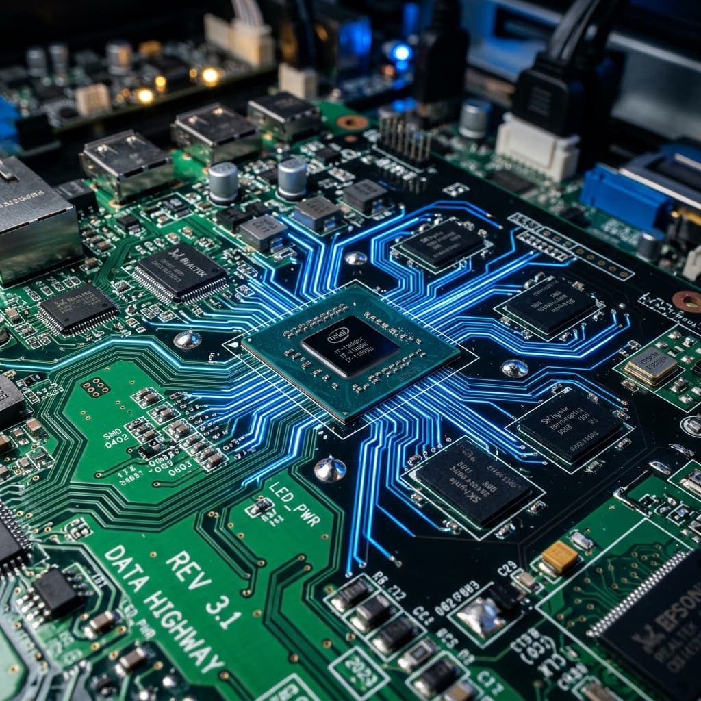 RAM Memory Modules Motherboard